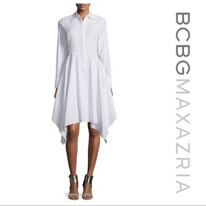 Beatryce Handkerchiefhem Shirt Dress 